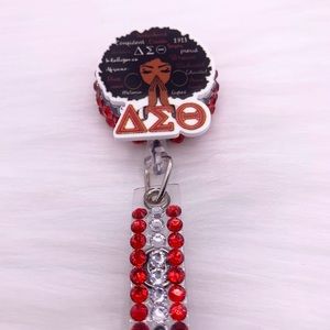 Handcraft Delta Bling Badge